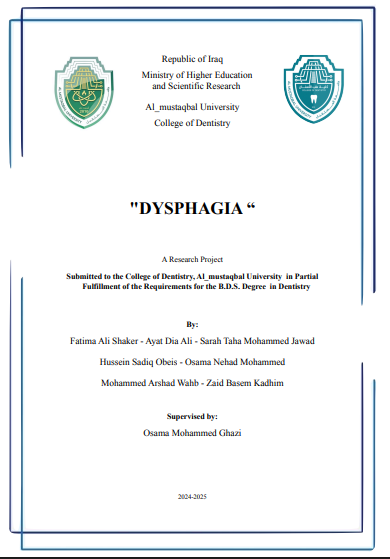 "DYSPHAGIA “