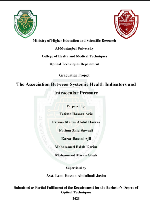 The Association Between Systemic Health 